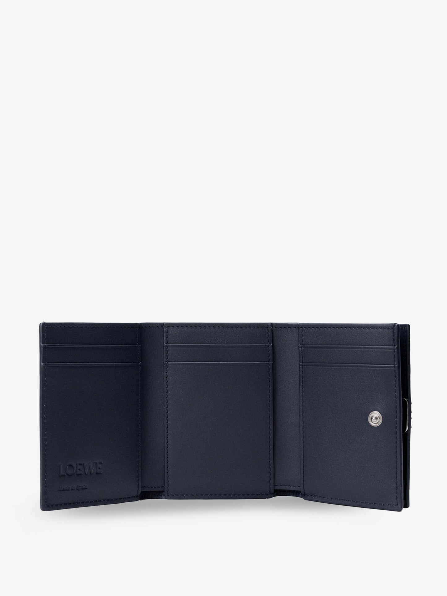 Anagram Trifold Leather Wallet
