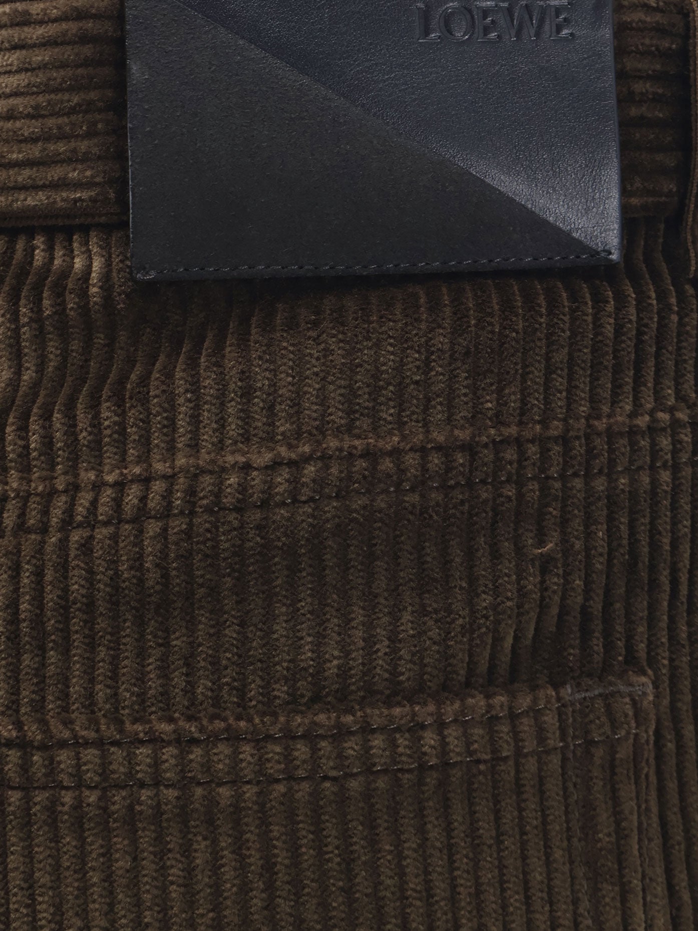 Velvet trousers