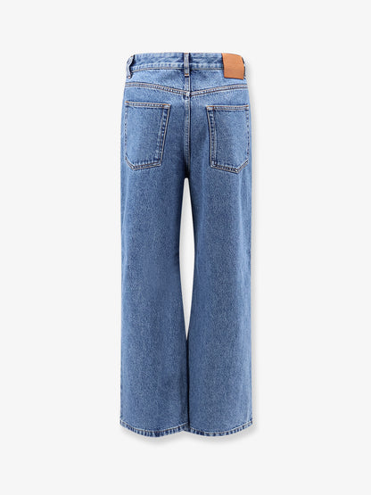 Anagram Baggy Jeans with embroidery on the front thumbnail
