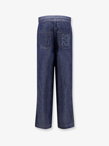 Jeans with adjustable drawstring thumbnail