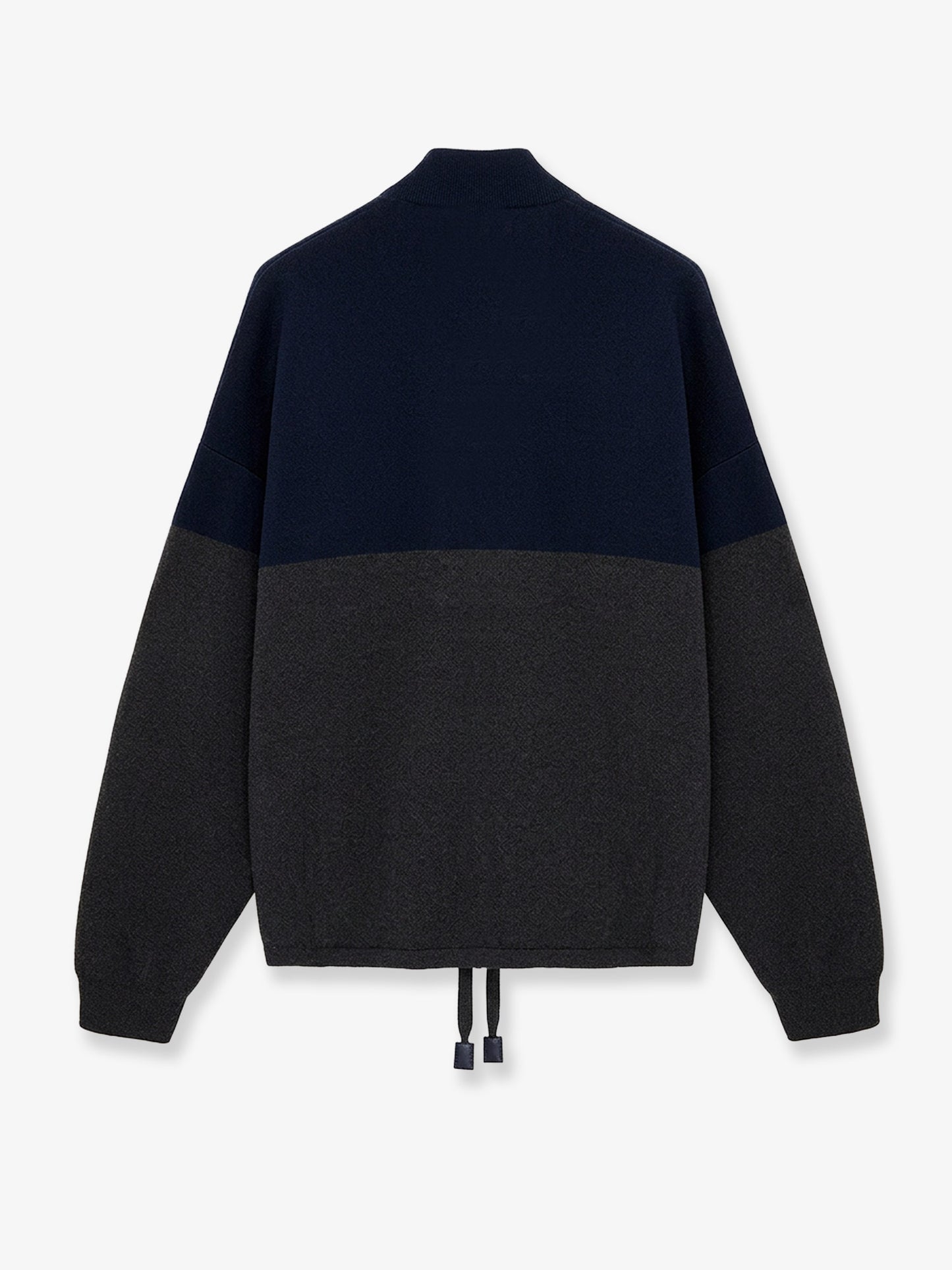 Cardigan Zip-up in misto cotone