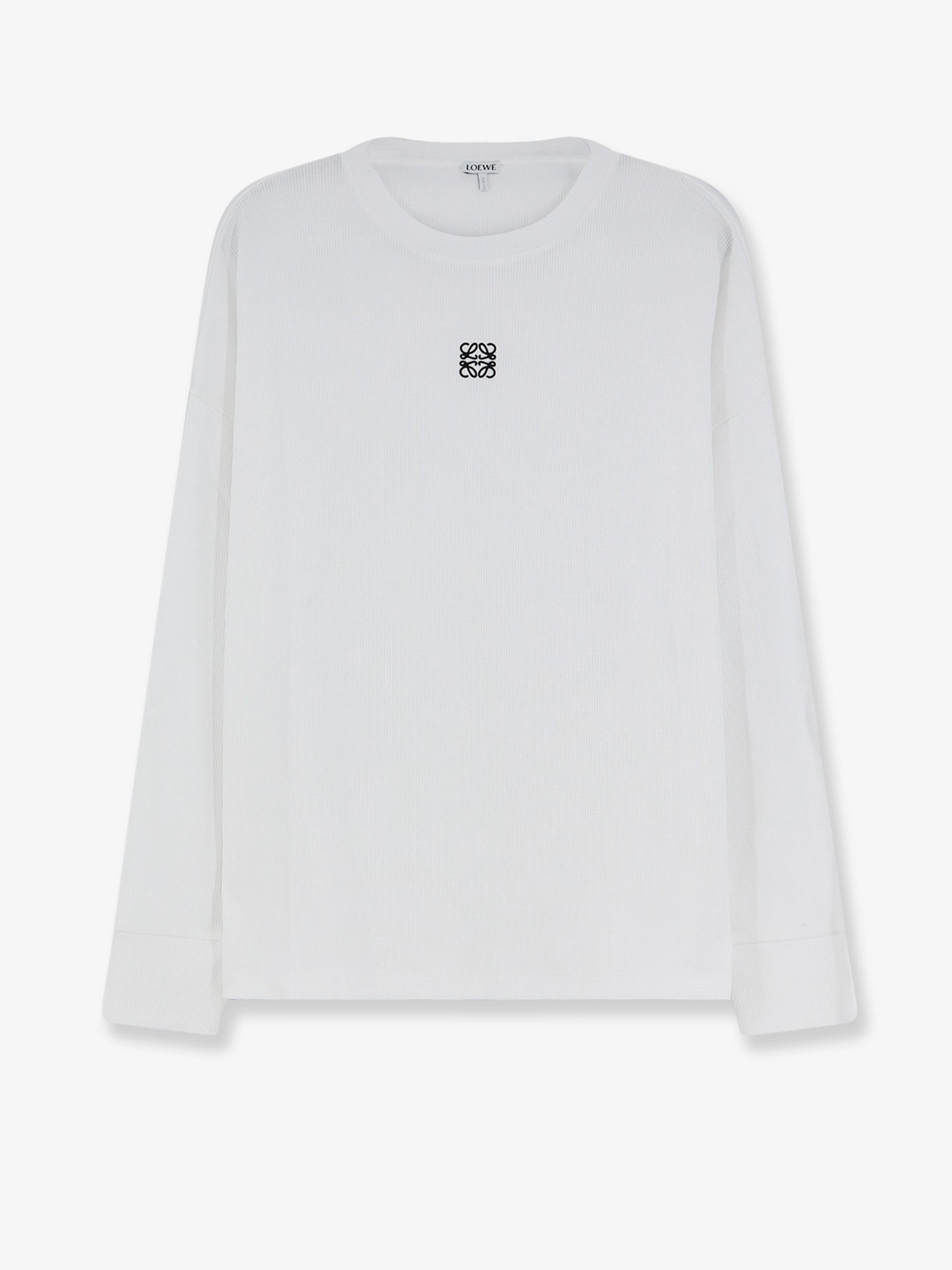 Ribbed cotton t-shirt