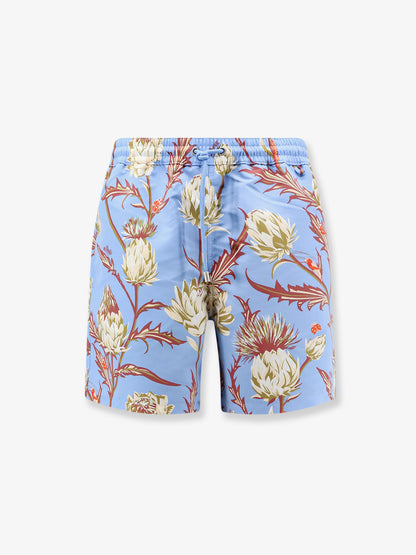 Paula's Ibiza floral print nylon swim trunks thumbnail