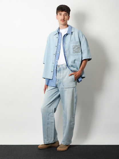 Paula's Ibiza madras cotton shirt thumbnail