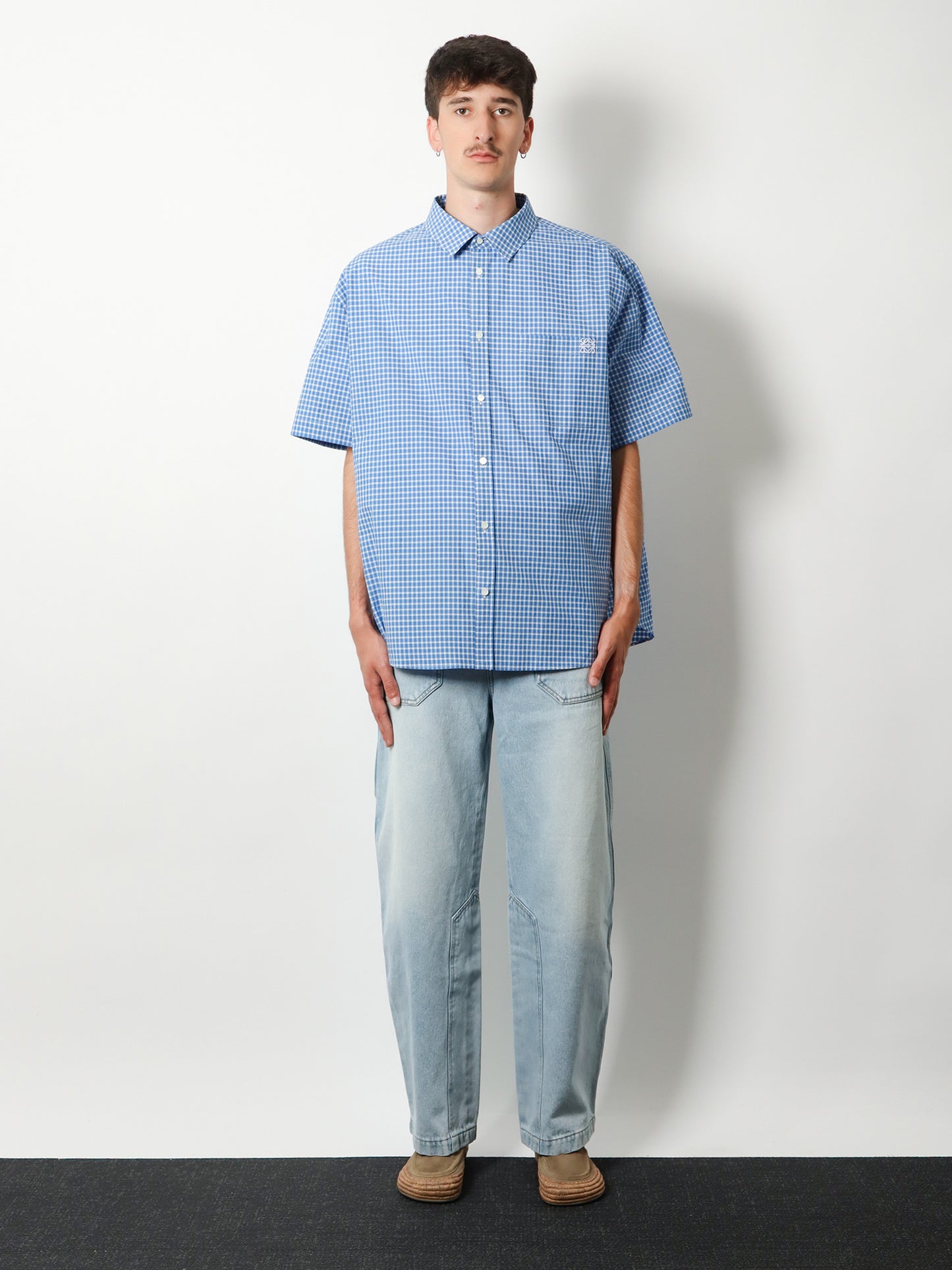 Paula's Ibiza madras cotton shirt