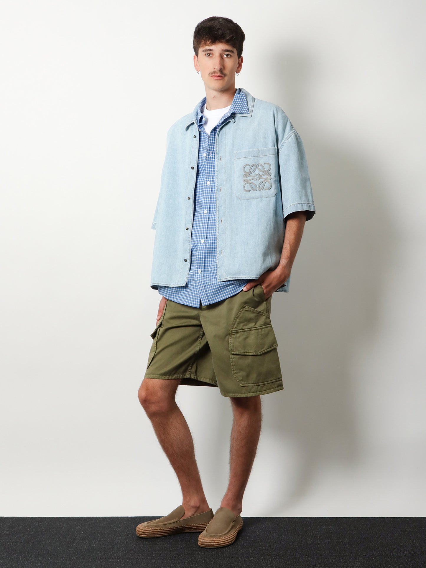 Paulas Ibiza Cotton Cargo Bermuda Shorts