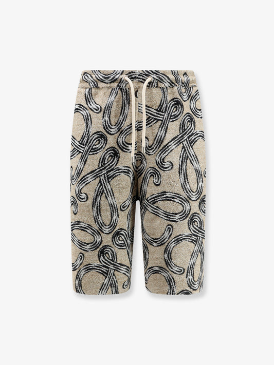 Paula's Ibiza - Terrycloth shorts with iconic print