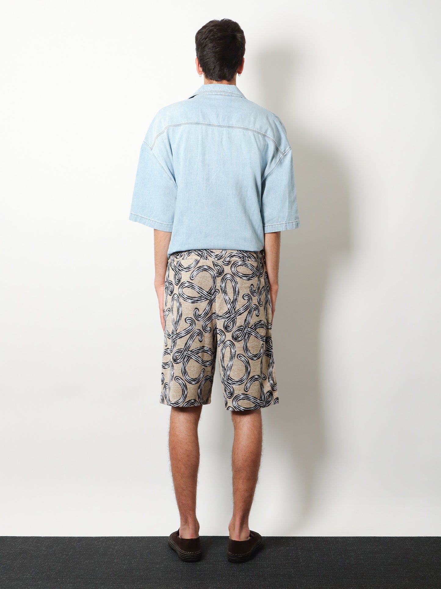 Paula's Ibiza - Terrycloth shorts with iconic print