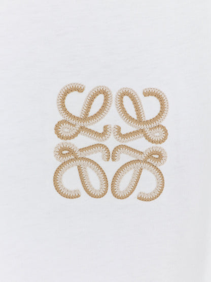 Paula's Ibiza - Cotton T-shirt with Anagram embroidery thumbnail