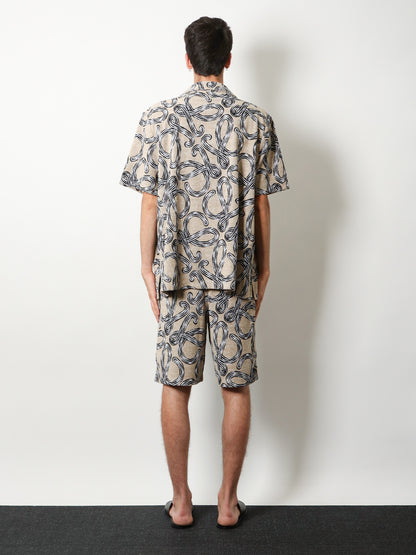 Paula's Ibiza - Terrycloth shirt with iconic print thumbnail