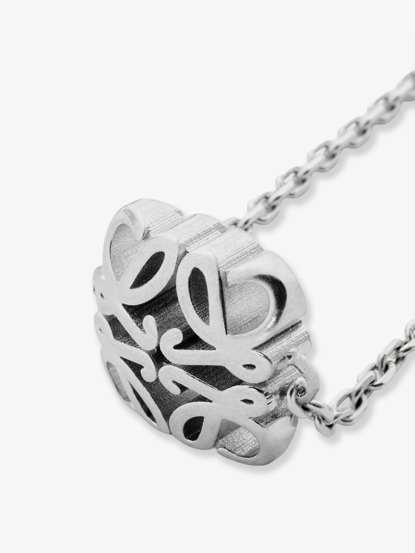Collana Anagram Bombè in argento sterling
