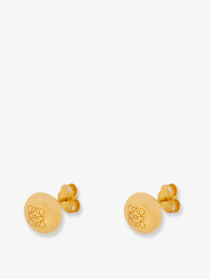 Paula's Ibiza Anagram Pebble Sterling Silver Earrings thumbnail
