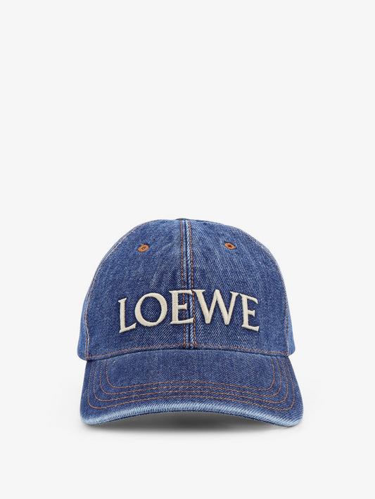 Paula's Ibiza blue denim hat