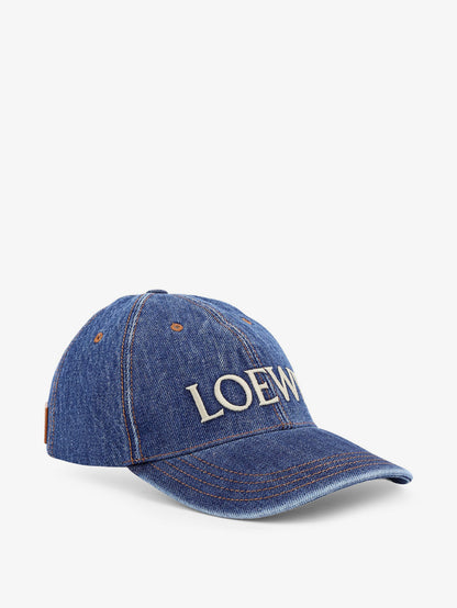 Paula's Ibiza blue denim hat thumbnail