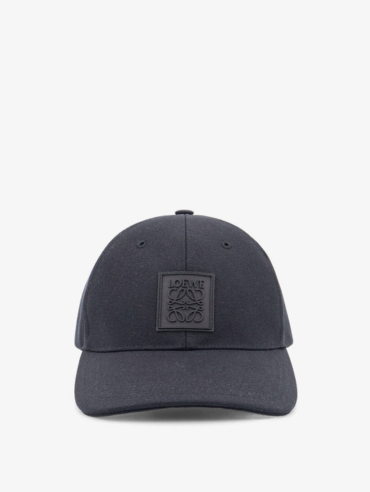 Cotton hat with rubber Anagram logo patch