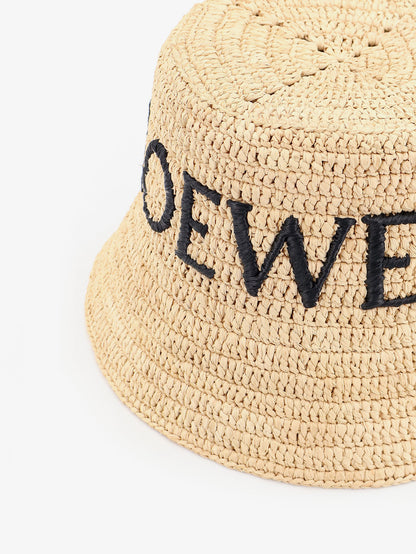 Paula's Ibiza -Loewe Rafia Bucket Hat thumbnail