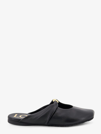 Sandali bassi Pebble Soft in pelle thumbnail
