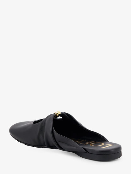 Sandali bassi Pebble Soft in pelle thumbnail