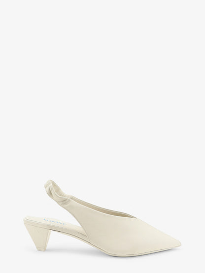Origami Cubic leather slingback thumbnail