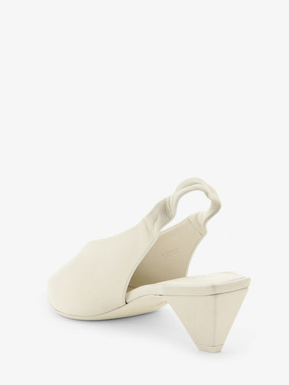 Origami Cubic leather slingback thumbnail