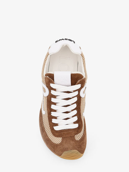 Ballet Runner 2.0 sneakers in nylon and suede with side logo thumbnail