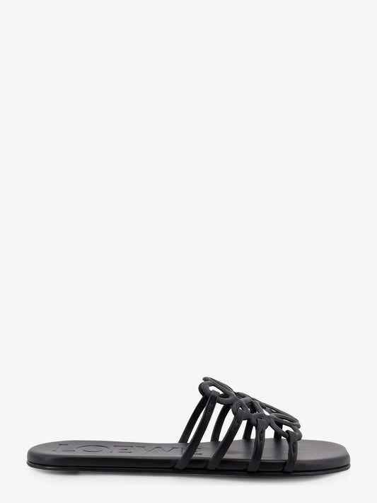 Paula's Ibiza-Aangram Petal leather sandals