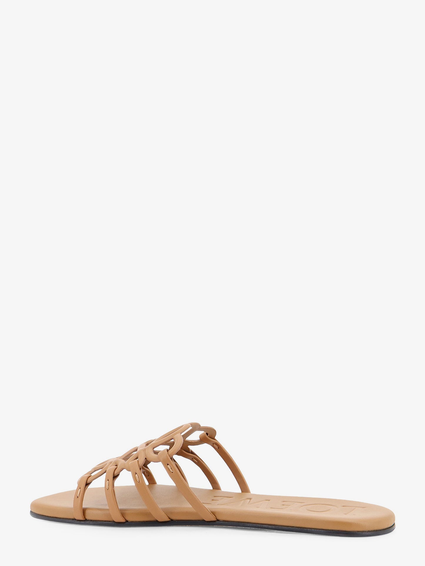 Paula's Ibiza Anagram Petal Leather Sandals