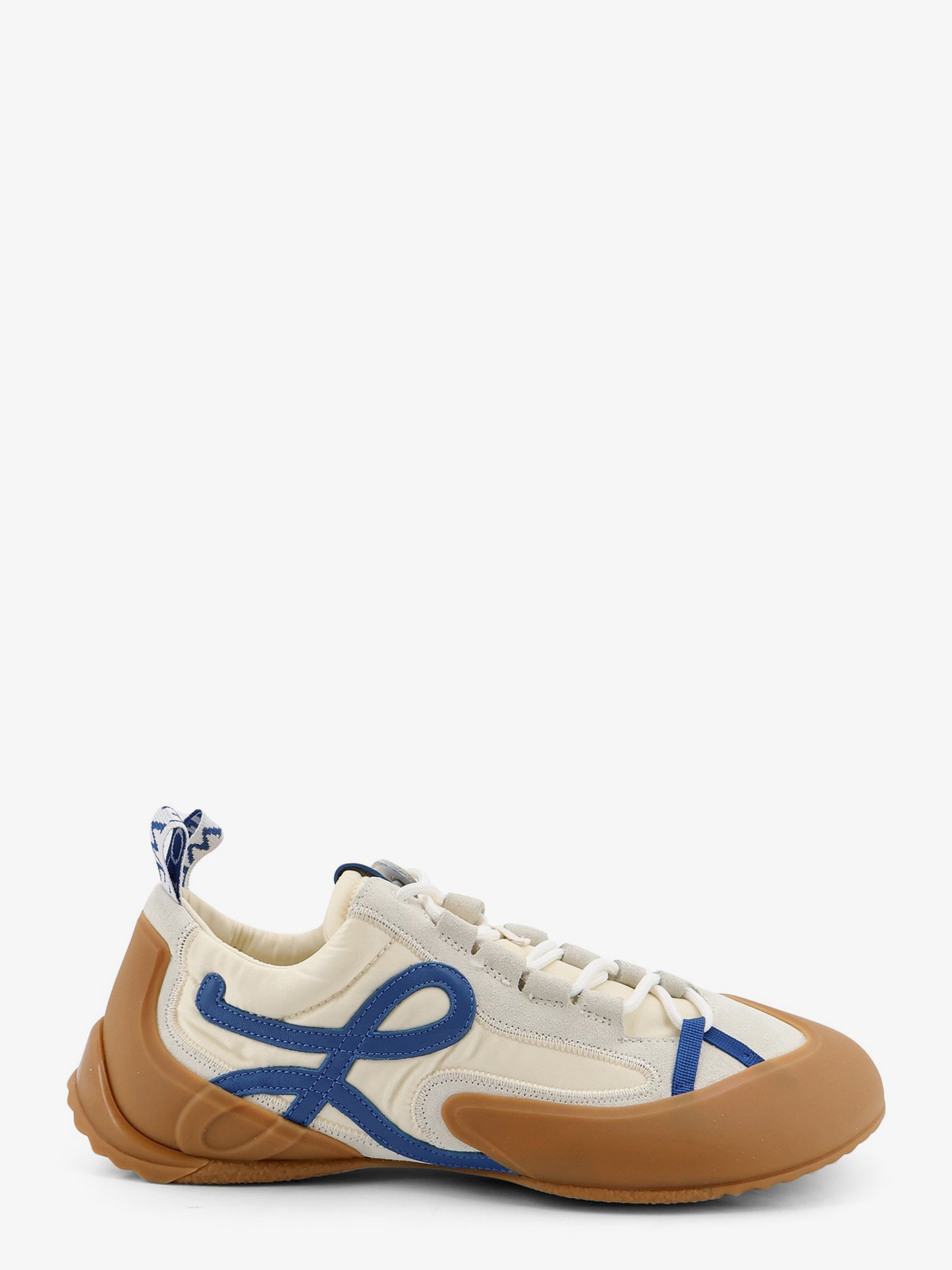 Sneakers Grip in nylon e suede con logo in contrasto laterale