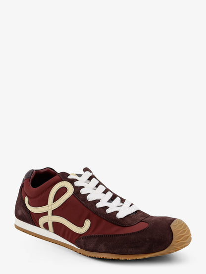 Ballet Runner 2.0 nylon and suede sneakers with side logo thumbnail