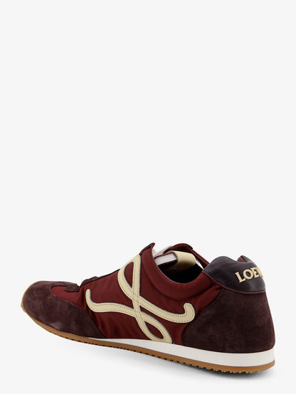 Ballet Runner 2.0 nylon and suede sneakers with side logo thumbnail