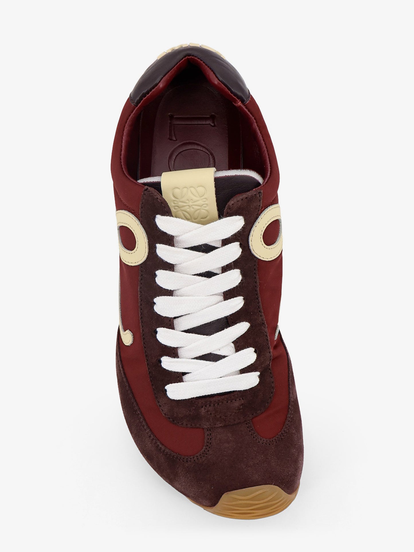 Ballet Runner 2.0 nylon and suede sneakers with side logo