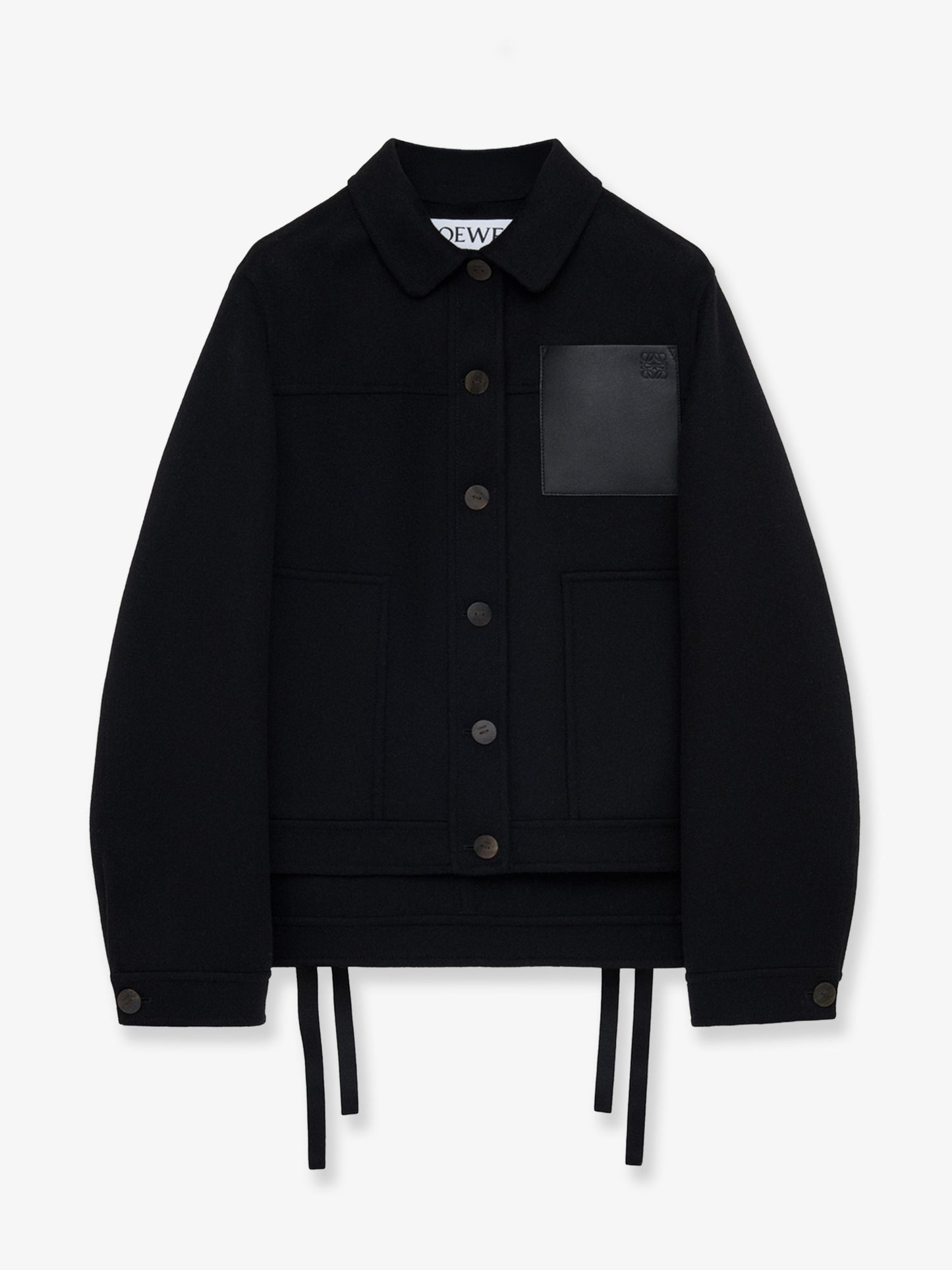 Workwear wool and cashmere jacket