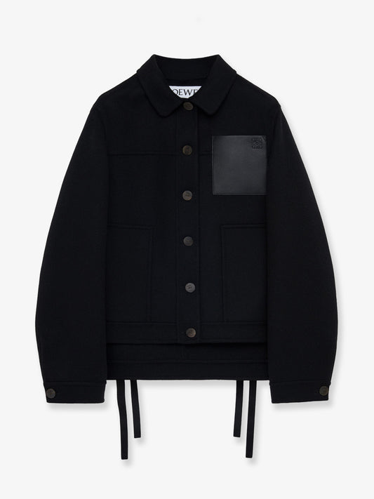 Workwear wool and cashmere jacket