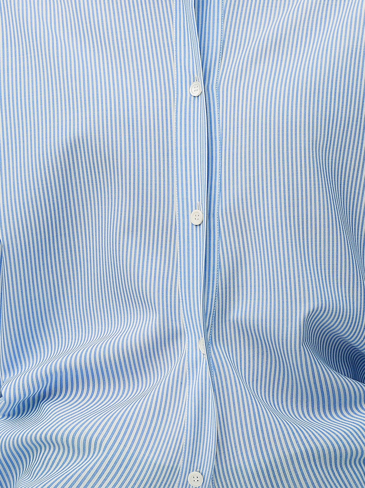 Lightweight wool striped shirt