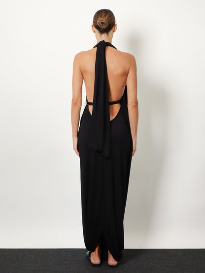 Long viscose dress thumbnail