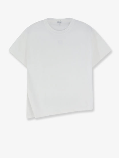 Asymmetric cotton blend t-shirt thumbnail