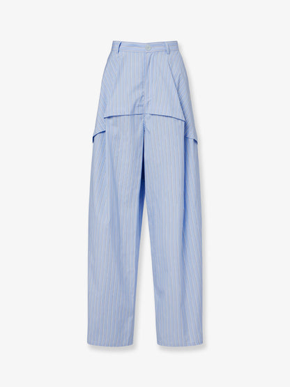 Paula's Ibiza -triped cotton pajamas trousers thumbnail