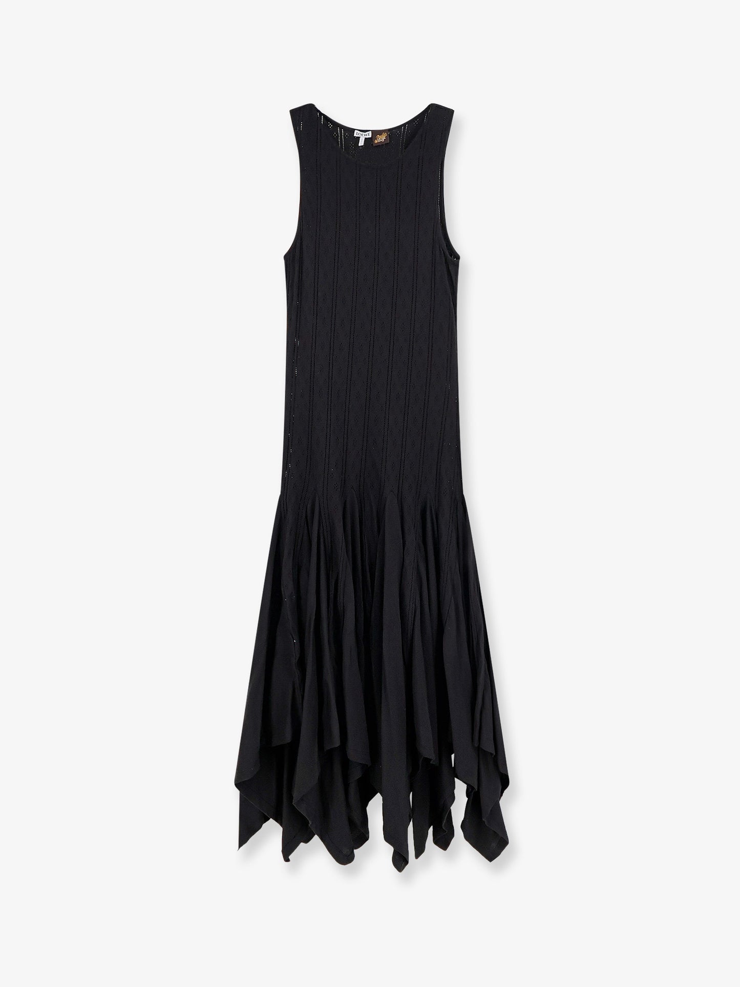 Vestito lungo Paula's Ibiza in cotone ricamato