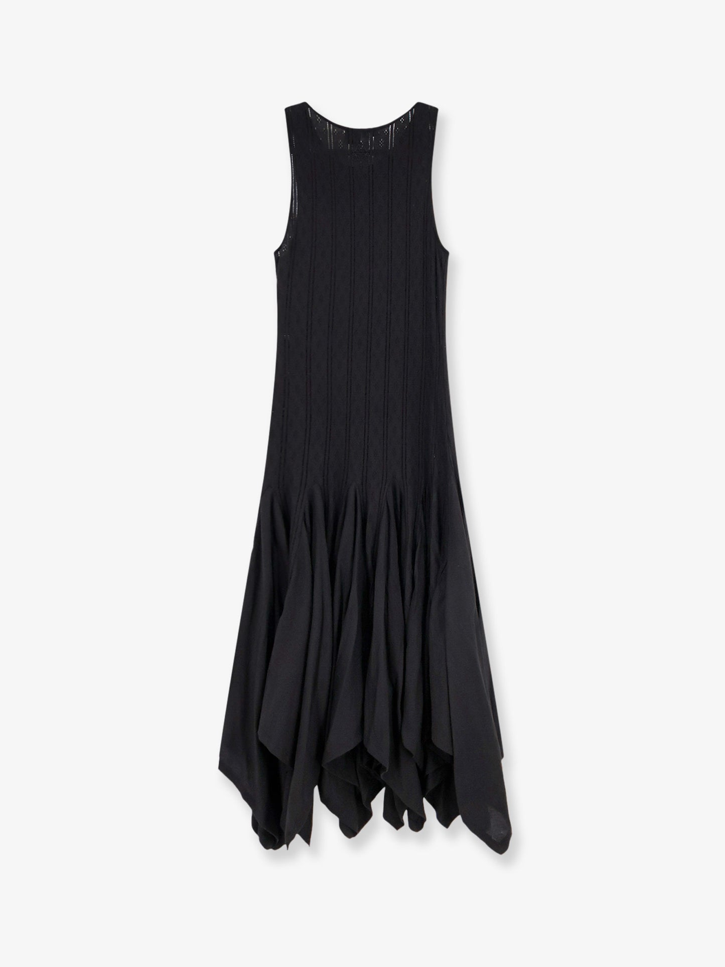 Vestito lungo Paula's Ibiza in cotone ricamato