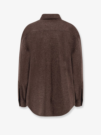 Darby Novalis stretch cashmere Overshirt thumbnail