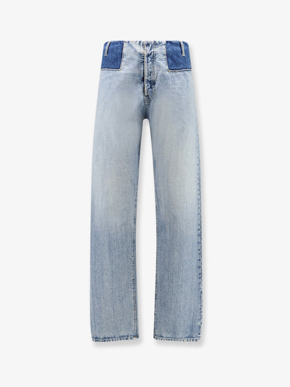 Jeans con effetto patchwork thumbnail
