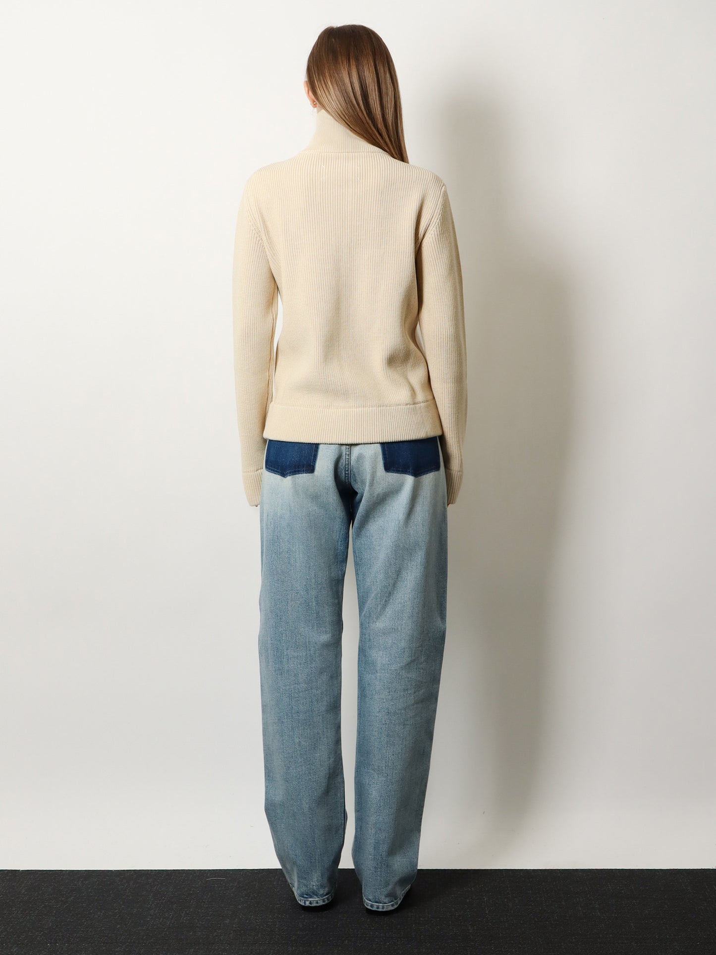Wool blend cardigan