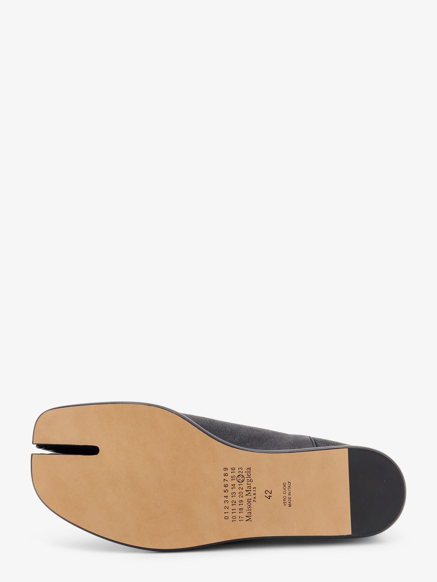 Slip-on Tabi in pelle