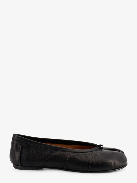 Leather Tabi Ballet Flats