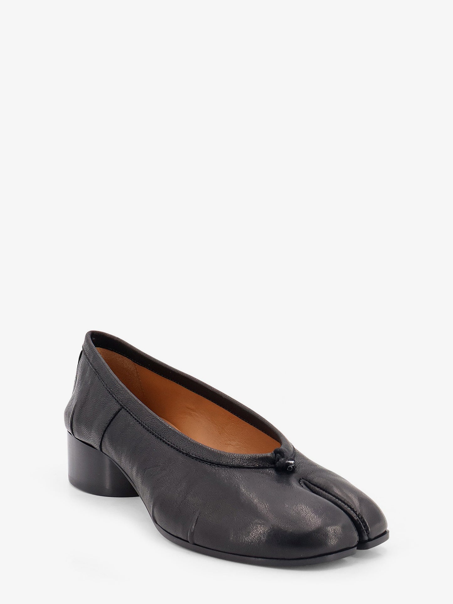 Leather Tabi Ballet Flats