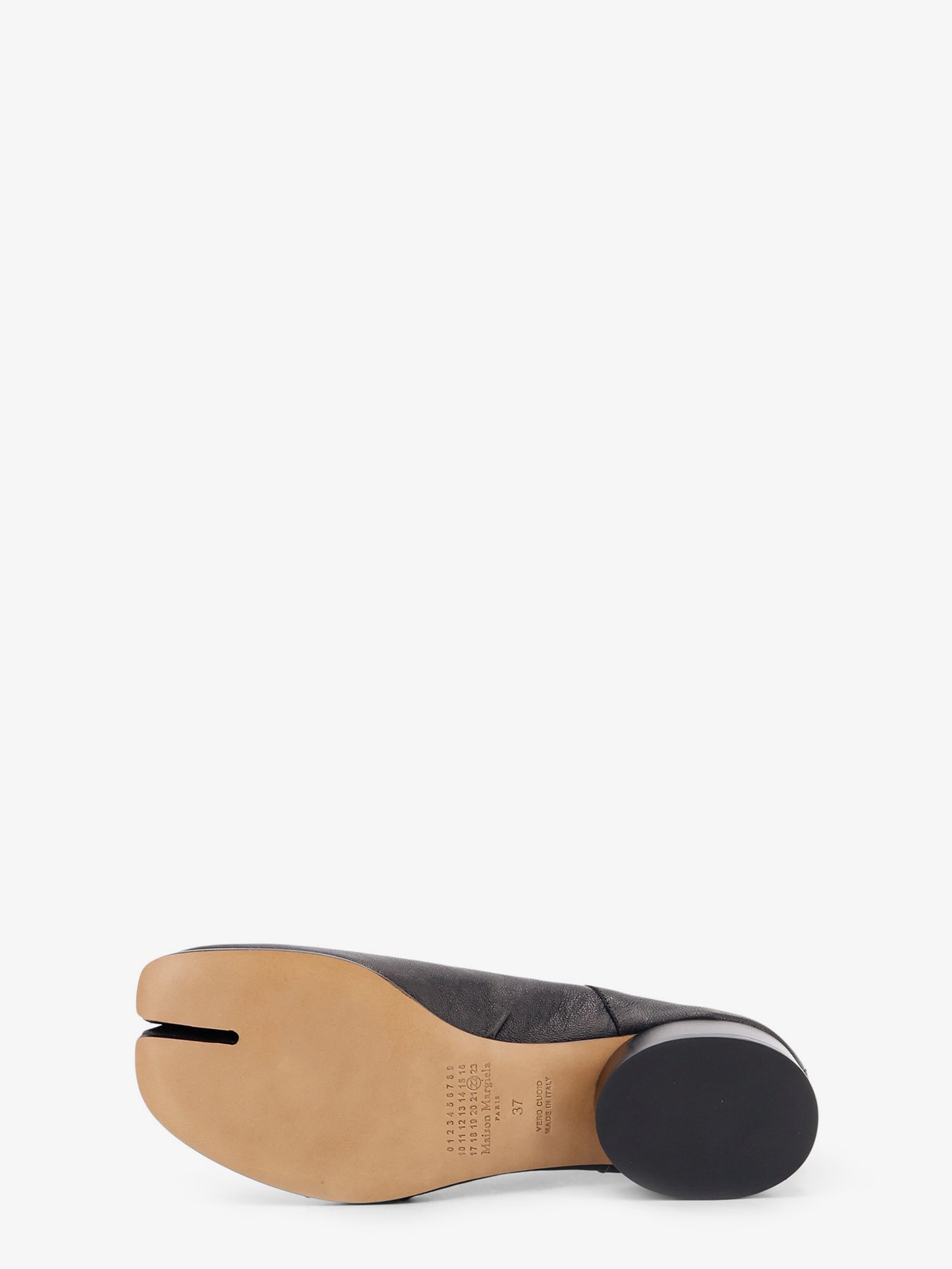 Leather Tabi Ballet Flats