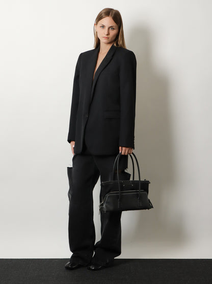 5AC Shoulder East West Leather Shoulder Bag thumbnail