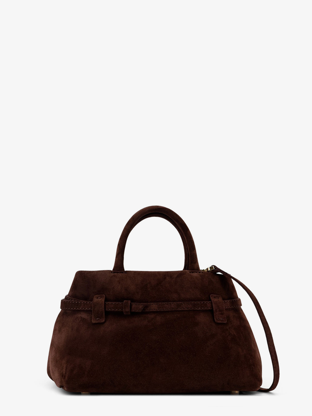 Le Cambon 25 suede handbag