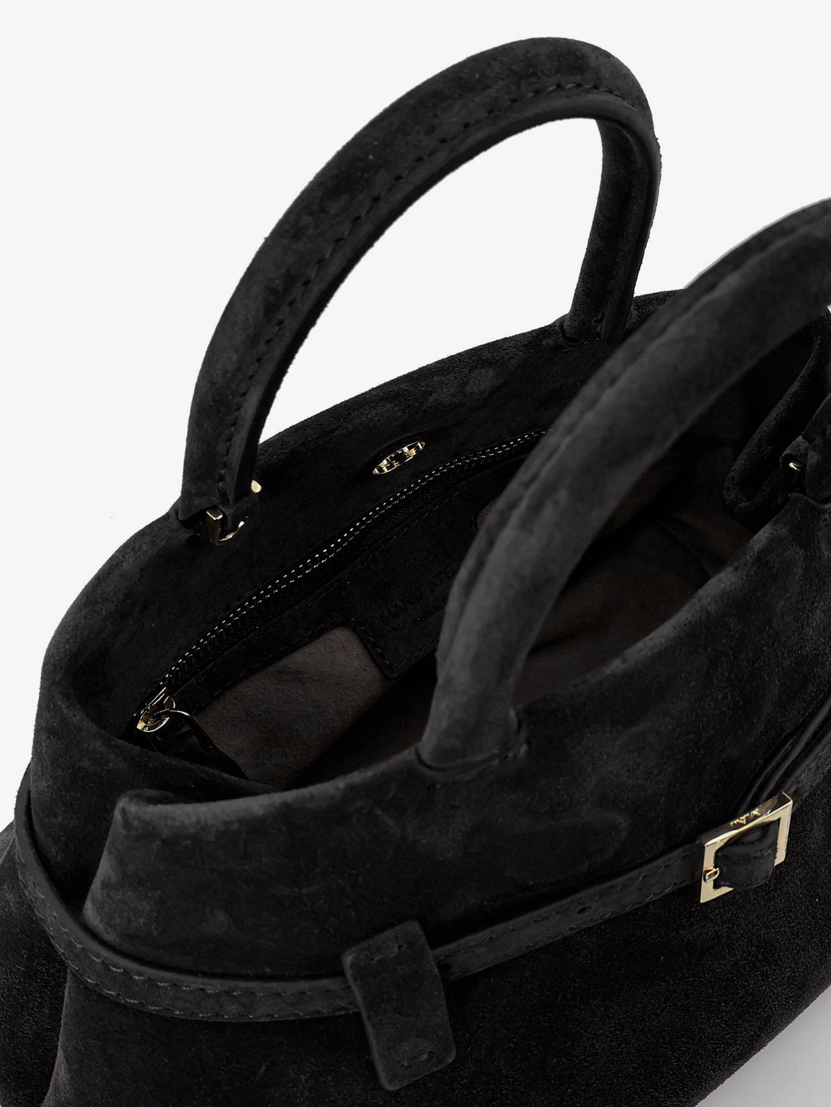 Le Cambon 25 suede crossbody bag