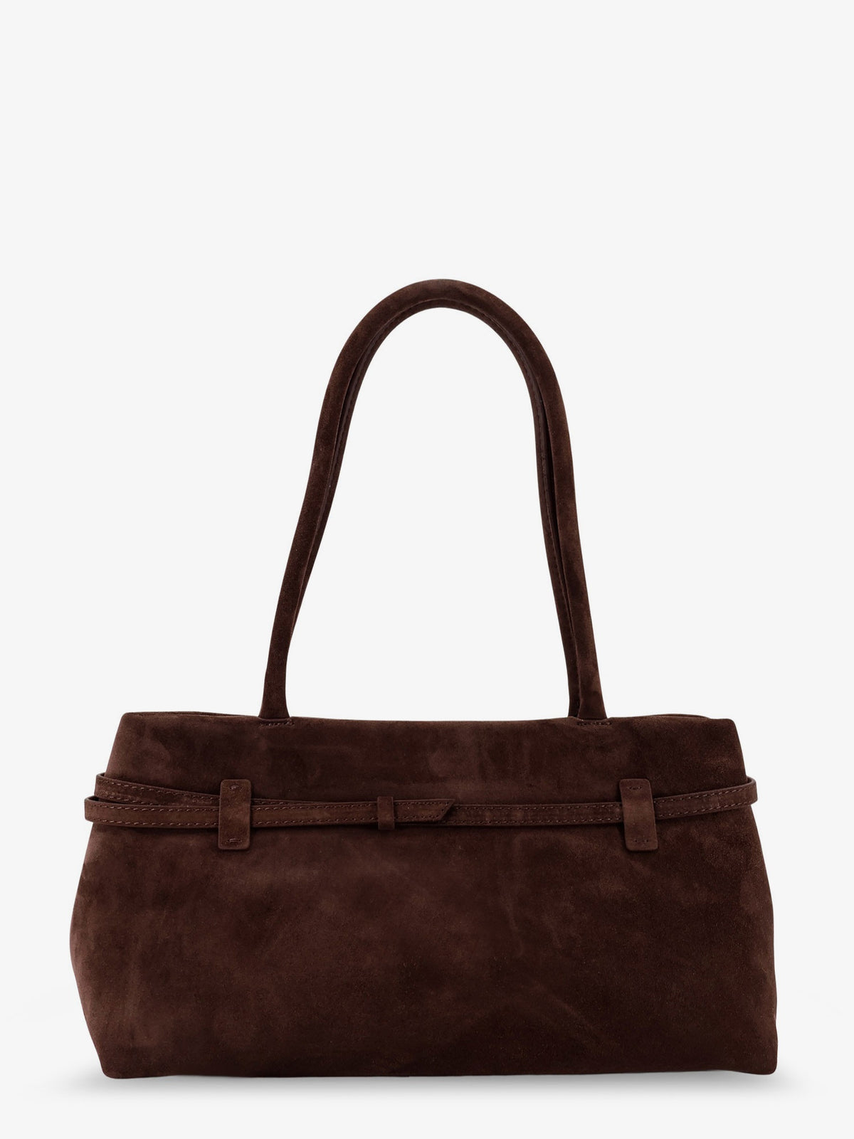 Le Cambon East West suede shoulder bag